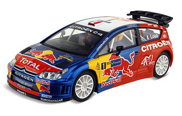 NINCO catalogue picture of Citroen C4 WRC "Red Bull"