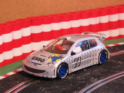 Neldo.net picture of Scalextric Spain Peugeot 206 WRC 'Silver'
