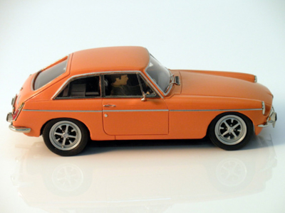 Slot Classic catalogue picture of MGB GT 1965