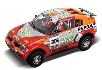 NINCO catalogue picture of Mitsubishi Pajero Evo Dakar 2006