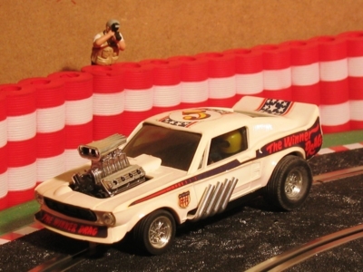 Neldo.net picture of Scalextric Spain Ford Mustang Dragster (Color: white)