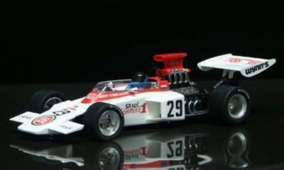 Vanquish MG catalogue picture of Lotus 72 Lucky Stricke nº29