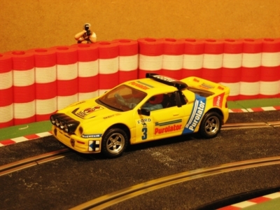 Neldo.net picture of Scalextric Spain Ford RS-200 'Purolator' Con Luz