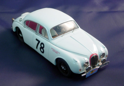 Slot Classic catalogue picture of Jaguar MK2 Tour de France