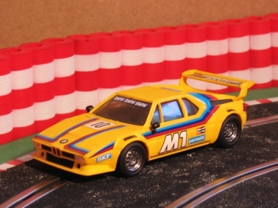 Neldo.net picture of Scalextric Spain BMW M1 (Color: yellow, Delivery: Parmalat)
