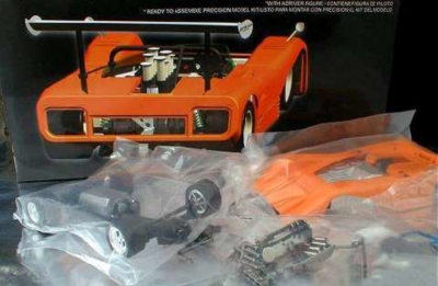 Vanquish MG catalogue picture of McLaren M8B. Kit Version