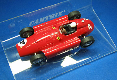 Cartrix catalogue picture of 1956 Alfonso de Portago #4 - Lancia-Ferrari D-50