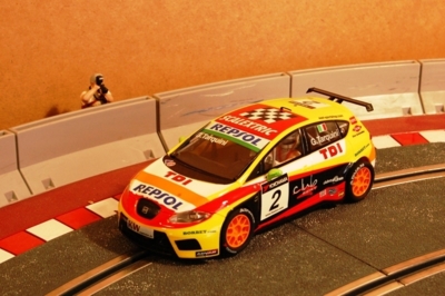 Neldo.net picture of Scalextric Spain Pack CampeÃ³n WTCC (Seat LeÃ³n Tarquini + Cronometro)