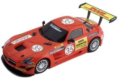 NINCO catalogue picture of Mercedes SLS GT3 "Black Falcon"