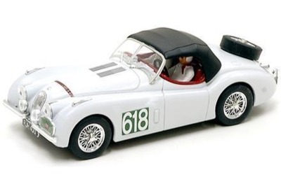 NINCO catalogue picture of Jaguar XK-120 "Alpes Rally"