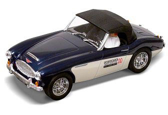 NINCO catalogue picture of Austin Healey MKIII Soft-Top
