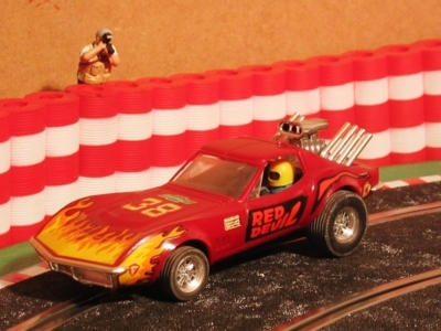 Neldo.net picture of Scalextric Spain Chevrolet Corvette Dragster (Color: red)