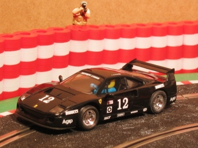 Neldo.net picture of Scalextric Spain Ferrari F-40 Negro 'Export'