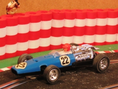 Neldo.net picture of Scalextric Spain Honda F1 (Color: dark blue, Bottom:white, Number 22)