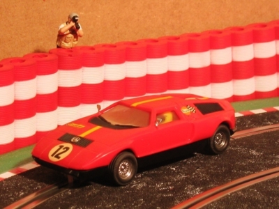 Neldo.net picture of Scalextric Spain Mercedes Wankel C-111 (Color: red, Number 12)