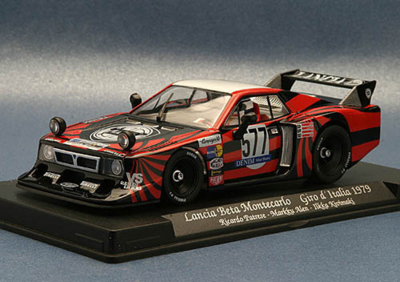 GB Track catalogue picture of Lancia Montecarlo Giro de Italia 1979 Patrese / Alen / Kivimaki