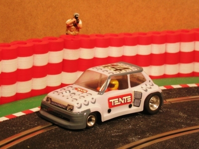 Neldo.net picture of Scalextric Spain Renault 5 Turbo 'Tente' S.R.S. Chasis 1Âª VersiÃ³n