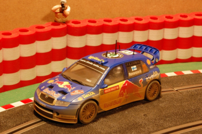 Neldo.net picture of Scalextric Spain Skoda Fabia 'Red Bull' Dirt Effect