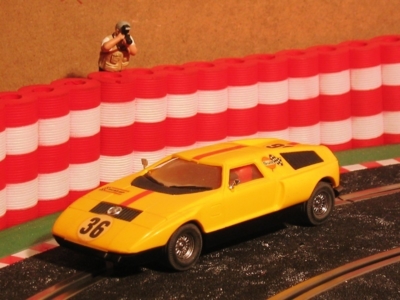 Neldo.net picture of Scalextric Spain Mercedes Wankel C-111 (Color: yellow, Number 36)
