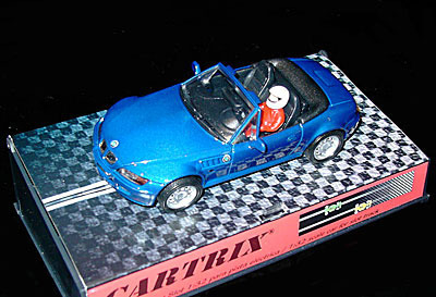Cartrix catalogue picture of BMW-Z3 Roadster abierto (azul metalizado)