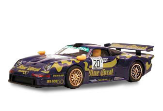 NINCO catalogue picture of Porsche 911 Blue Coral