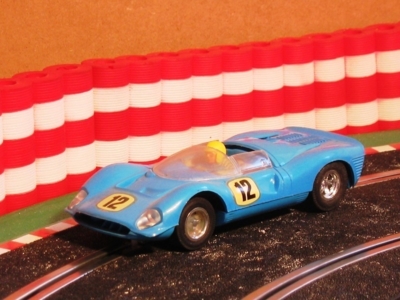 Neldo.net picture of Scalextric Spain Ferrari GT 330 (Color: blue, Number 12)