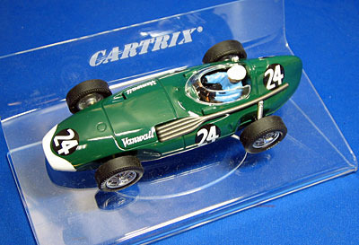 Cartrix catalogue picture of 1956 M.Hawthorn/H.Schell #24 Vanwall.