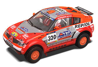 NINCO catalogue picture of Mitsubishi Pajero Evo Dakar 2005