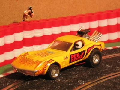 Neldo.net picture of Scalextric Spain Chevrolet Corvette Dragster (Color: yellow)