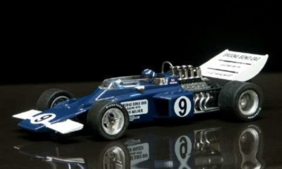 Vanquish MG catalogue picture of Lotus 72 Brooke Bond nº9