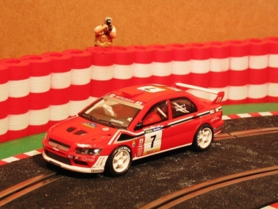Neldo.net picture of Scalextric Spain Mitsubishi Lancer EVO7 'Costa Brava'