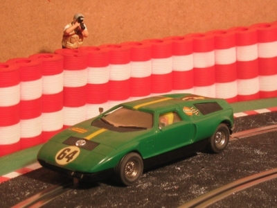 Neldo.net picture of Scalextric Spain Mercedes Wankel C-111 (Color: green, Number 64)