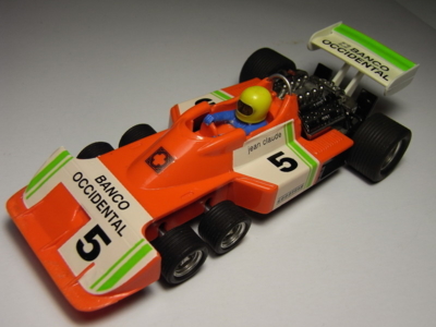 Neldo.net picture of Scalextric Spain Tyrrel P-34 F1 (Color: orange, Delivery: Banco Occidental)