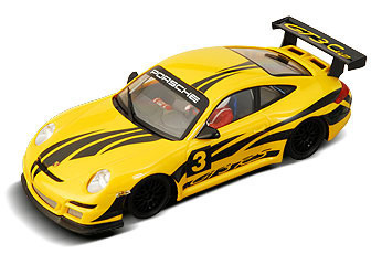 NINCO catalogue picture of Porsche 997 Digital "Yellow"