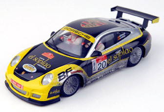 NINCO catalogue picture of Porsche 997 "Entrecanales" Road Race Effect