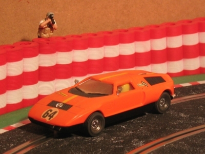 Neldo.net picture of Scalextric Spain Mercedes Wankel C-111 (Color: orange, Number 64)