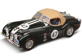 NINCO catalogue picture of Jaguar XK-120 Soft-Top Alpen Rally
