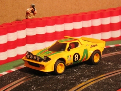 Neldo.net picture of Scalextric Spain Lancia Stratos (Color: yellow, Number 8)