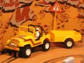 Neldo.net picture of Scalextric Spain Jeep CJ-15 (Color: yellow, With trailer)