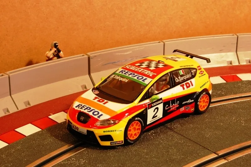 Neldo.net picture of Scalextric Spain Pack CampeÃ³n WTCC (Seat LeÃ³n Tarquini + Cronometro)