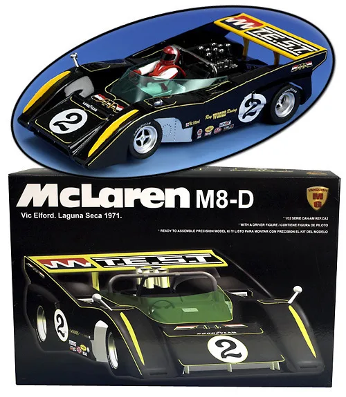 Vanquish MG catalogue picture of McLaren M8D Kit