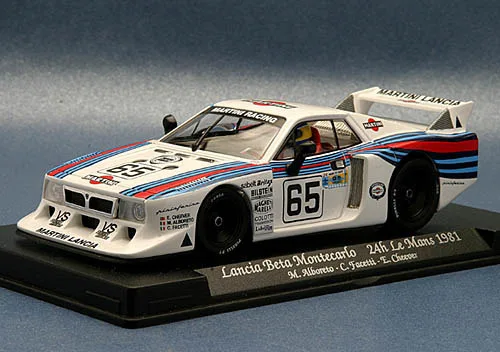 GB Track catalogue picture of Lancia 24h Le Mans 1981 Martini lboreta / Facetti / Cheever #65