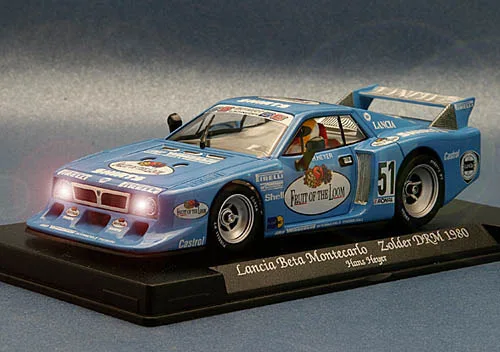 GB Track catalogue picture of Lancia Montecarlo 1980 Hans Heyer Fruit of the Loom #51