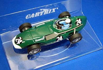 Cartrix catalogue picture of 1956 M.Hawthorn/H.Schell #24 Vanwall.